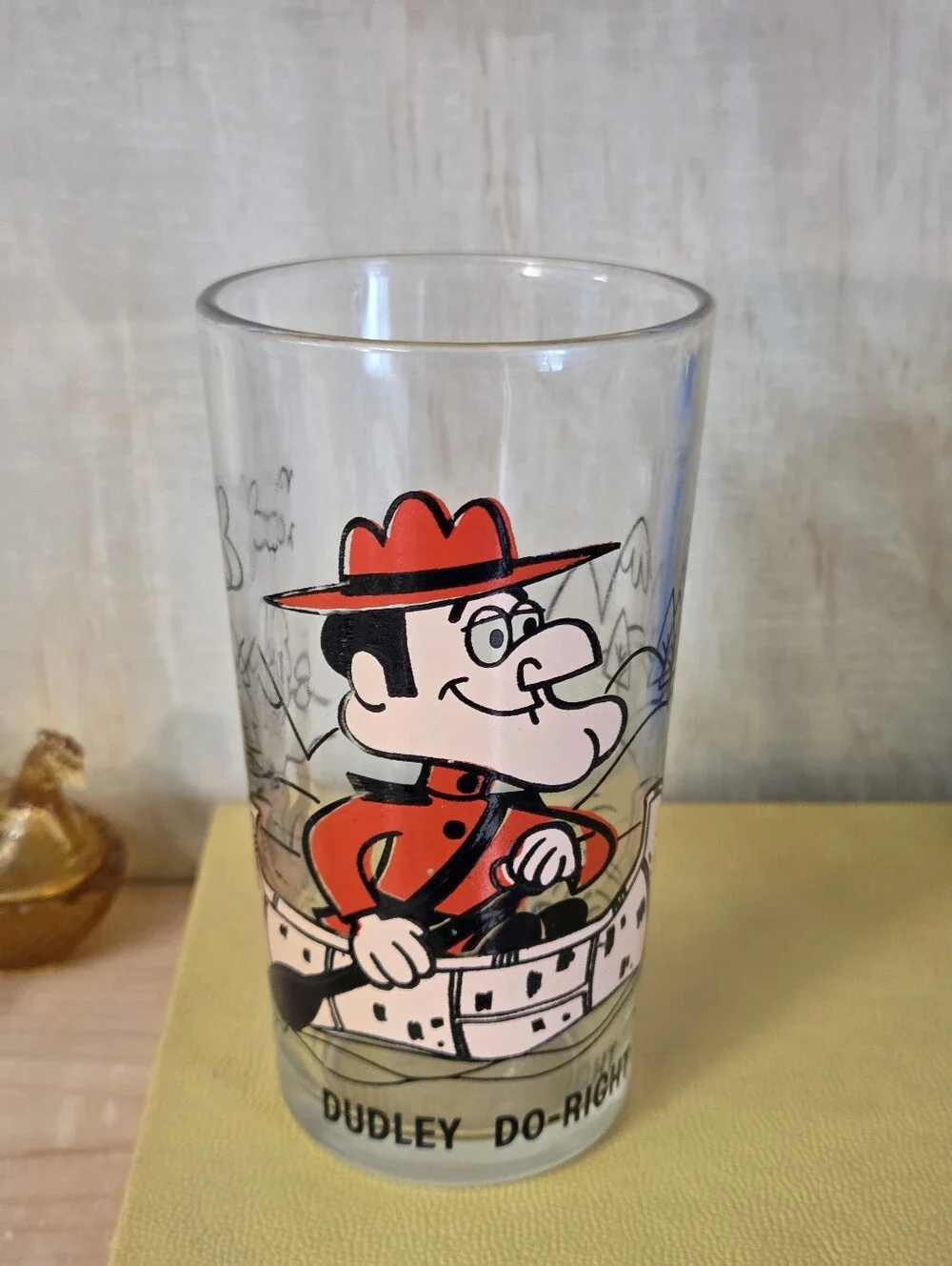 Vintage Pepsi Glass Dudley Do-Right
